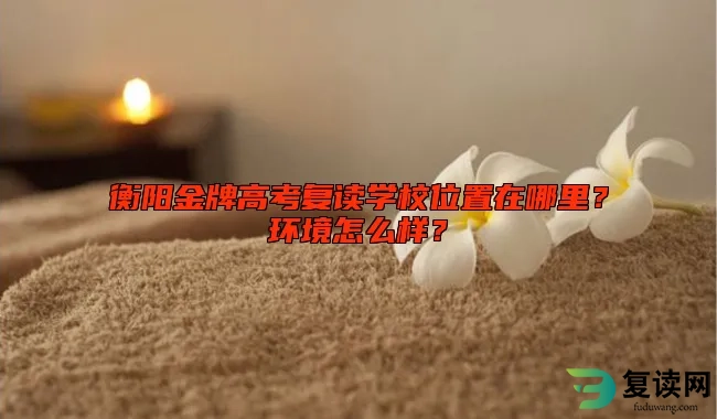 衡阳金牌高考复读学校位置在哪里？环境怎么样？