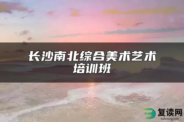 长沙南北综合美术艺术培训班