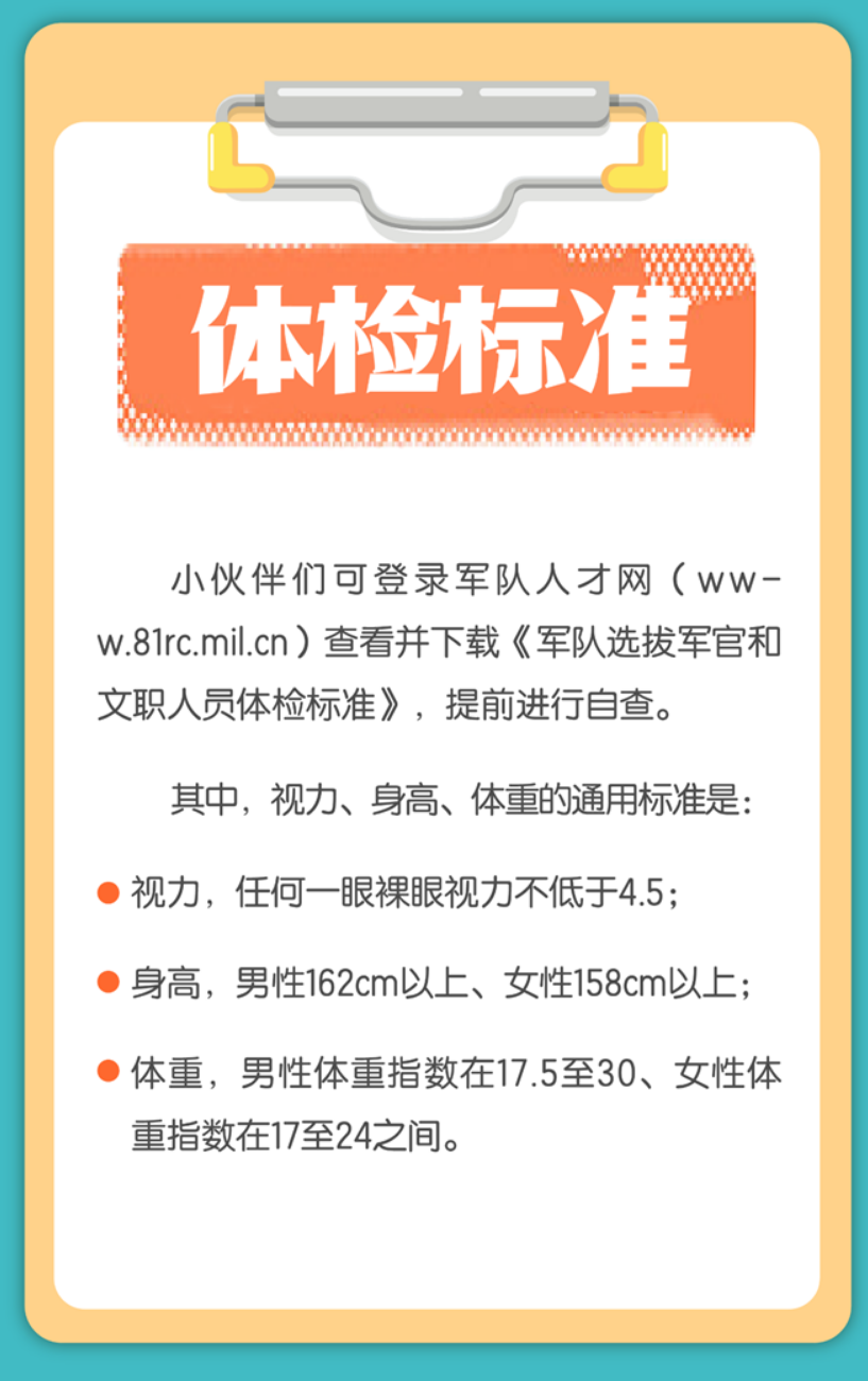 湖南考生2024年报考军校有哪些政策？一图读懂！